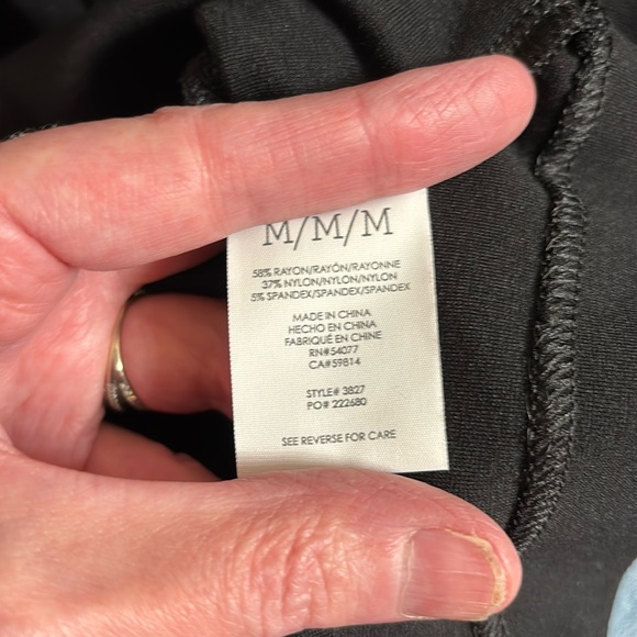 Cabi Black Dress - Style # 3827 - Picture 12 of 13